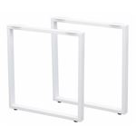 テーブルキッツ 角枠脚 ハイタイプ 2本組 ホワイト