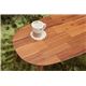 折りたたみテーブル(ローテーブル/コーヒーテーブル) ブリッキー 木製 幅90cm 【完成品】 - 縮小画像4