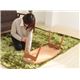 折りたたみテーブル(ローテーブル/コーヒーテーブル) ブリッキー 木製 幅90cm 【完成品】 - 縮小画像5