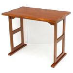 高座椅子用テーブル(机) 木製 幅80cm×奥行50cm×高さ63.5cm ライトブラウン