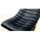 リラックスチェア(座椅子/フロアチェア) ワルツ 合成皮革(合皮) ブラック(黒) 【完成品】 - 縮小画像3