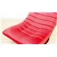 リラックスチェア(座椅子/フロアチェア) ワルツ 合成皮革(合皮) レッド(赤) 【完成品】 - 縮小画像2