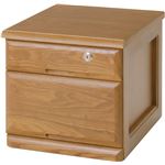 タモ小物整理チェスト 2段 天然木/引き出し収納 【完成品】