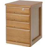 タモ小物整理チェスト 4段 天然木/引き出し収納 【完成品】