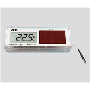 ソーラー温度計 AD-5656SL 温度計・湿度計 - 拡大画像