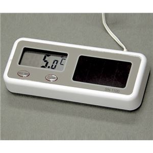 ソーラーデジタル温度計 SN-1100 温度計・湿度計 - 拡大画像