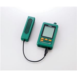 CO2モニター付き温湿度データロガー 環境測定器(検知管・ガスモニター) - 拡大画像