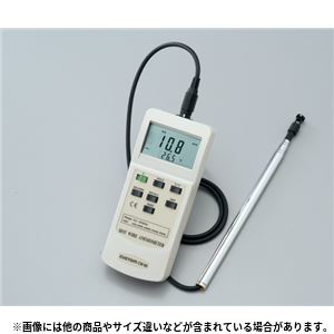 デジタル風速計 CW-60 温度計・湿度計 - 拡大画像