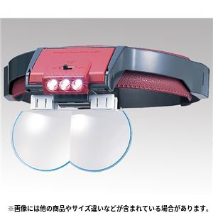LEDライト付きヘッドルーペMGL-N ルーぺ - 拡大画像