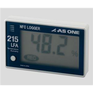 NFC温湿度ロガーAS-215LFA 記録計 - 拡大画像