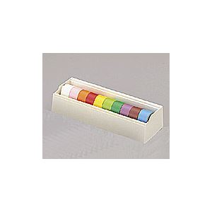 カラーテープ K-250 10色セット ラベル、シール - 拡大画像