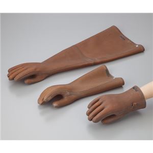 天然ゴム手袋 実用手袋65 特殊手袋I(耐薬品) - 拡大画像