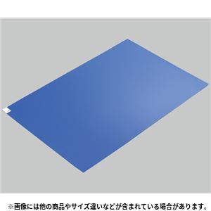 エコノミー粘着マット600×900 青 クリーンルーム用品 - 拡大画像
