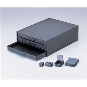 クリップボックス BOX-ESDケース 導電、静電除去用品 - 拡大画像