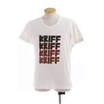 【在庫処分！12月13日まで】 KRIFF MAYER ロゴTEE KRIFF Sサイズ オフホワイト