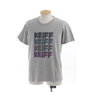 【在庫処分！12月13日まで】 KRIFF MAYER ロゴTEE KRIFF Sサイズ グレー