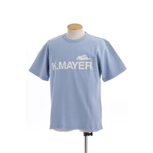 【在庫処分！12月13日まで】 KRIFF MAYER TOUGH-TEE ブランドロゴ Sサイズ サックス