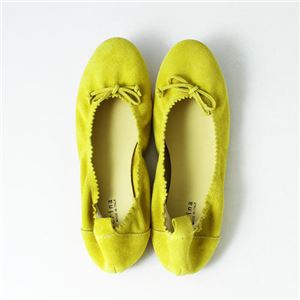 【在庫処分！12月13日まで】 Ballerina(バレリーナ) ハンドメイド バレエシューズ 36(23-23.5cm) Lemon