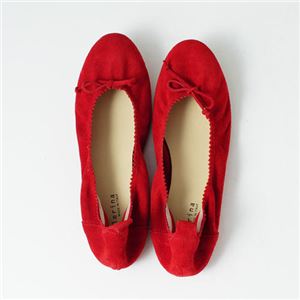 【在庫処分！12月13日まで】 Ballerina(バレリーナ) ハンドメイド バレエシューズ 36(23-23.5cm) Rosso