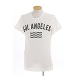 【在庫処分！12月13日まで】 SOL ANGELES クルーネック半袖Tシャツ Sサイズ ホワイト