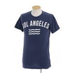 【在庫処分！12月13日まで】 SOL ANGELES クルーネック半袖Tシャツ Sサイズ ネイビー