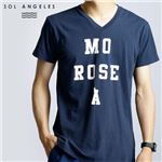 【在庫処分！12月13日まで】 SOL ANGELES Vネック半袖Tシャツ Sサイズ インディゴ