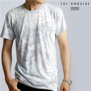 【在庫処分！12月13日まで】 SOL ANGELES クルーネック半袖Tシャツ 花柄 Mサイズ Flora