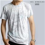 【在庫処分！12月13日まで】 SOL ANGELES クルーネック半袖Tシャツ 花柄 Mサイズ Flora