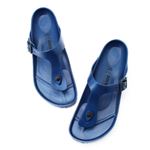 【在庫処分！12月13日まで】 BIRKENSTOCK サンダル EVA GIZEH 42(27-27.5cm) ネイビー