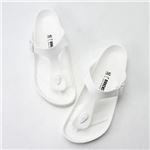 【在庫処分！12月13日まで】 BIRKENSTOCK サンダル EVA GIZEH 42(27-27.5cm) ホワイト