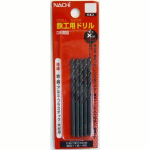 ナチ 鉄工用シンニングドリル 5本入 6.0mm