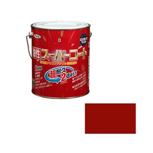 アサヒペン AP 油性スーパーコート 1.6L 赤さび 商品画像