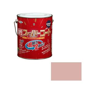 アサヒペン AP 油性スーパーコート 1.6L シャドーピンク 商品画像