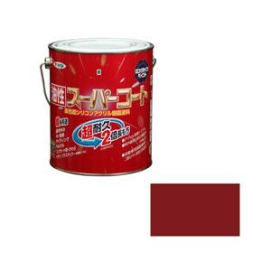 アサヒペン AP 油性スーパーコート 1.6L ブリックレッド 商品画像