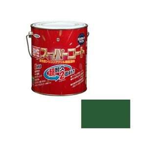 アサヒペン AP 油性スーパーコート 1.6L 緑 商品画像
