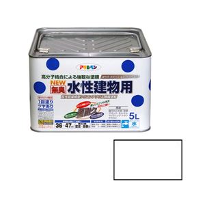 アサヒペン AP 水性建物用 5L 白 商品画像