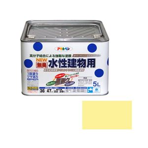 アサヒペン AP 水性建物用 5L アイボリー 商品画像