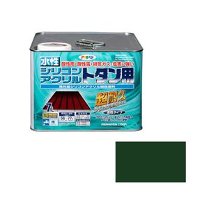 アサヒペン AP 水性シリコンアクリルトタン用 7L 緑