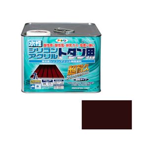 アサヒペン AP 水性シリコンアクリルトタン用 7L こげ茶