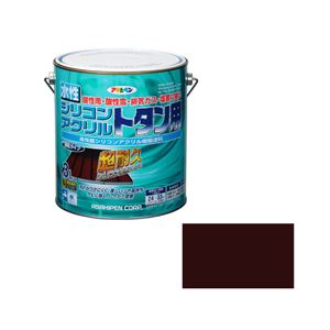 アサヒペン AP 水性シリコンアクリルトタン用 3L こげ茶 商品画像