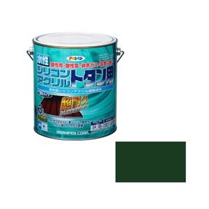 アサヒペン AP 水性シリコンアクリルトタン用 3L 緑