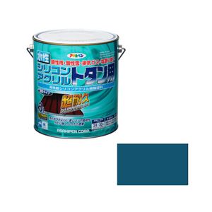 アサヒペン AP 水性シリコンアクリルトタン用 3L オーシャンブルー 商品画像