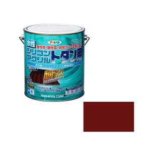 アサヒペン AP 水性シリコンアクリルトタン用 3L 赤さび 商品画像