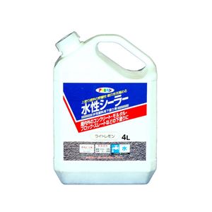 アサヒペン AP 水性シーラー 4L ライトレモン 商品画像