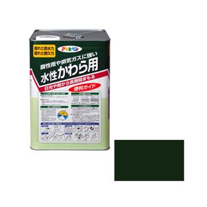 アサヒペン AP 水性かわら用 14L アイリッシュグリーン 商品画像