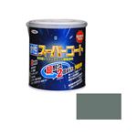 アサヒペン AP 水性スーパーコート 1.6L ライトグレー