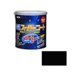 アサヒペン AP 水性スーパーコート 1.6L 黒