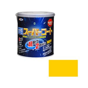 アサヒペン AP 水性スーパーコート 1.6L 黄色 商品画像