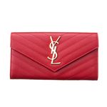 Saint Laurent （サンローラン ） 372264 BOW01 6422 長財布 NEW RED