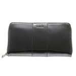 DIESEL （ディーゼル ） X02417 PR035 H5077 ラウンドファスナー長財布 Metallic Black